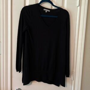 Neiman Marcus Black Cashmere Sweater, Size Small